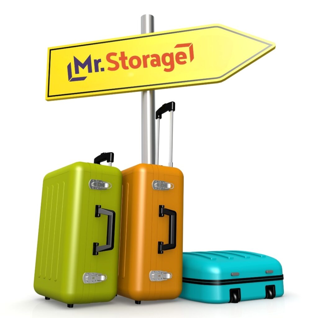Luggage storage by Mr. Storage
